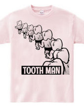 Tooth man even intervals