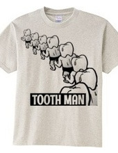 Tooth man even intervals