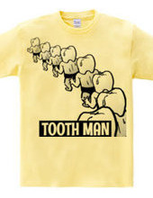 Tooth man even intervals