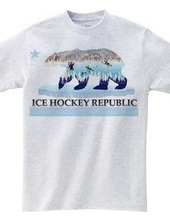 アイスホッケー Ice Hockey Republic Tシャツ