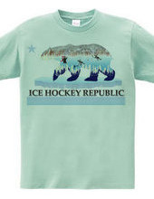 アイスホッケー Ice Hockey Republic Tシャツ