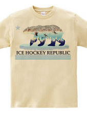 アイスホッケー Ice Hockey Republic Tシャツ