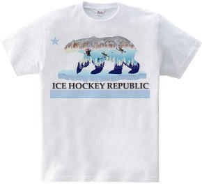 アイスホッケー Ice Hockey Republic Tシャツ