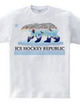 アイスホッケー Ice Hockey Republic Tシャツ