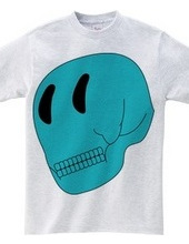 SKULL FACE BLUE