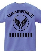 オールステンシル USエアフォース 2（バックプリント）(U.S. Air Force)