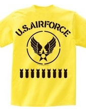 オールステンシル USエアフォース 2（バックプリント）(U.S. Air Force)