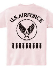 オールステンシル USエアフォース 2（バックプリント）(U.S. Air Force)