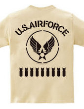 オールステンシル USエアフォース 2（バックプリント）(U.S. Air Force)