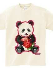 Strawberry Vampire Panda