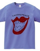 Laugh & peace logo T-shirt