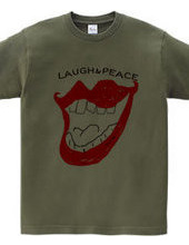 Laugh & peace logo T-shirt