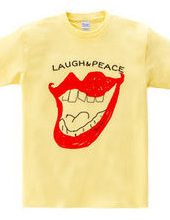 Laugh & peace logo T-shirt