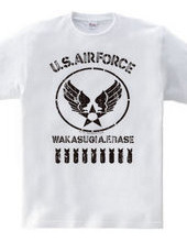All Stencil US Air Force 5 Vintage Style