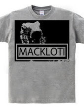 MACKLOTI　ロゴTシャツ