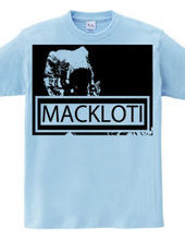 MACKLOTI　ロゴTシャツ