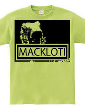 MACKLOTI　ロゴTシャツ