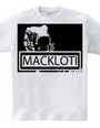 MACKLOTI　ロゴTシャツ