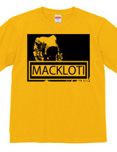 MACKLOTI　ロゴTシャツ