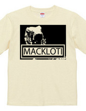 MACKLOTI　ロゴTシャツ