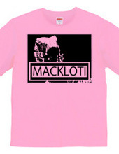 MACKLOTI　ロゴTシャツ