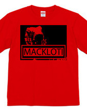 MACKLOTI　ロゴTシャツ