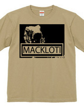 MACKLOTI　ロゴTシャツ