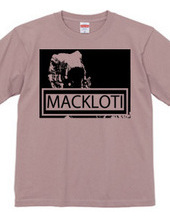 MACKLOTI　ロゴTシャツ