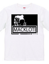 MACKLOTI　ロゴTシャツ