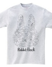 Flock of rabbits (both sides)