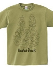 Flock of rabbits (both sides)