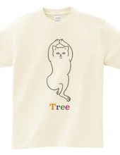 Yoga Cat (White) Tree Pose