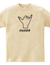 ハンドサインHONDA