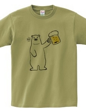 ビール好きなシロクマさん