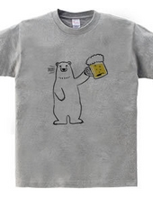 Beer-loving polar bear