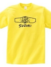 Hand sign SUZUKI