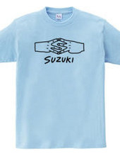 Hand sign SUZUKI