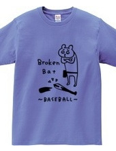 BASEBALL -broken bat