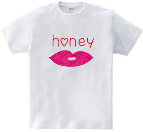 honey 赤文字