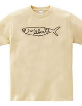 Fish T-shirt_Black&White