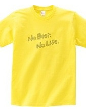 NO BEER NO LIFE No Beer No Life Beer Logo #3