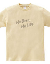 NO BEER NO LIFE ノービアーノーライフ ビールロゴ #3