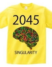 2045 SINGULARITY COLOR CEREBRUM