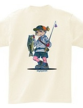 Fishing Girl (Backprint)