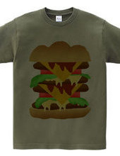 Simple Hamburger T-shirt