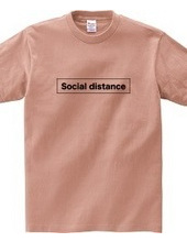 social distance tee