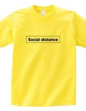 social distance tee