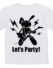  Let s party! （ブラックプリント）