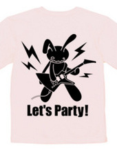  Let s party! （ブラックプリント）