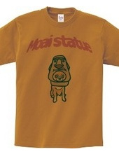 Moai Statue Dog Logo